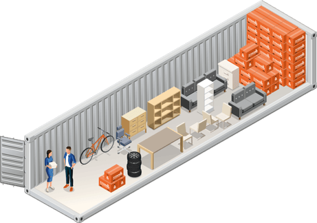 40 Foot Self Storage Container TITAN Containers
