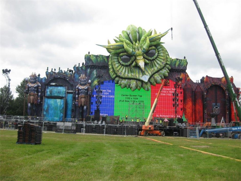 festival stage