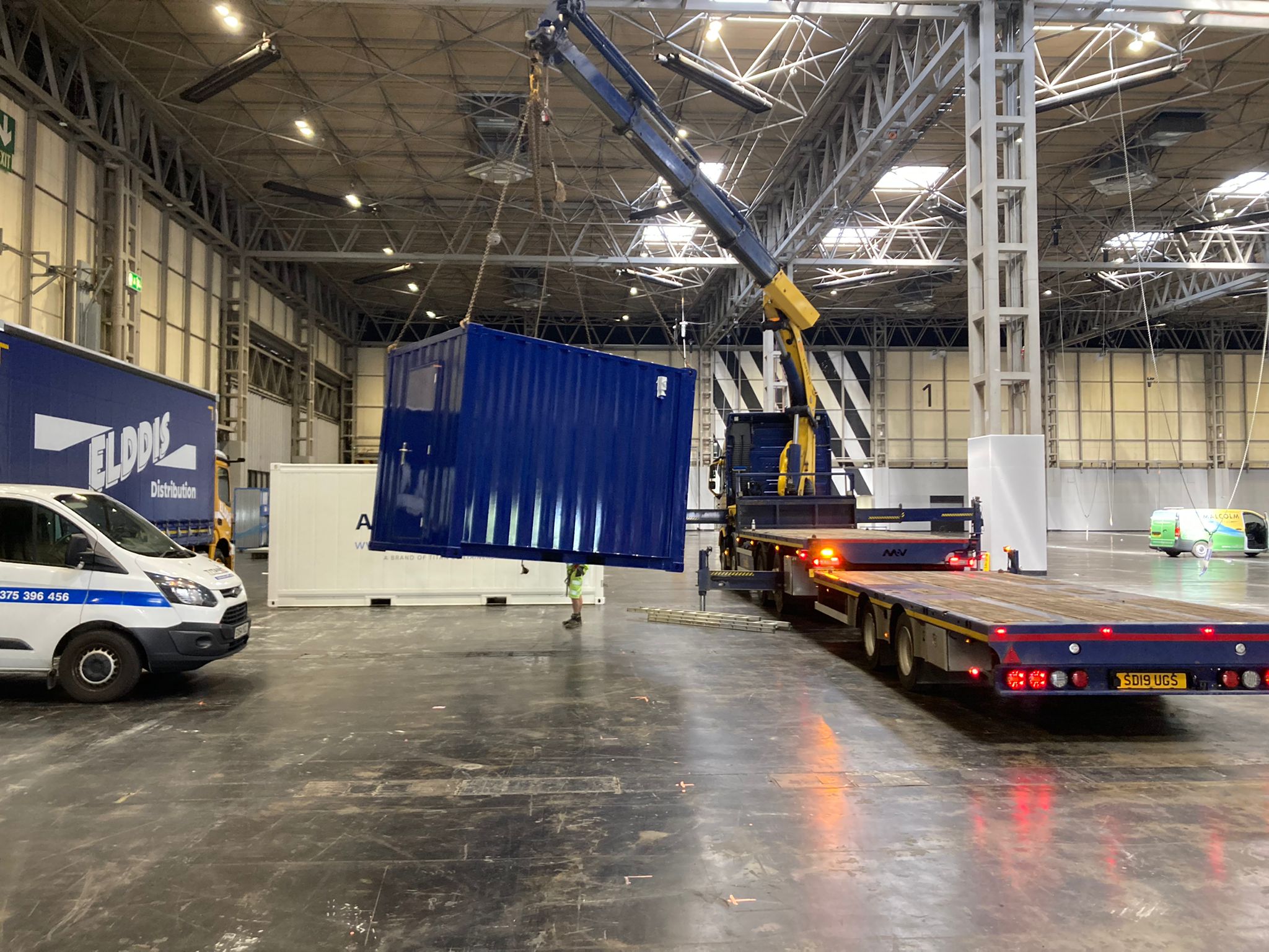 Multimodal 2022 exhibition bespoke model Truck Inside lift