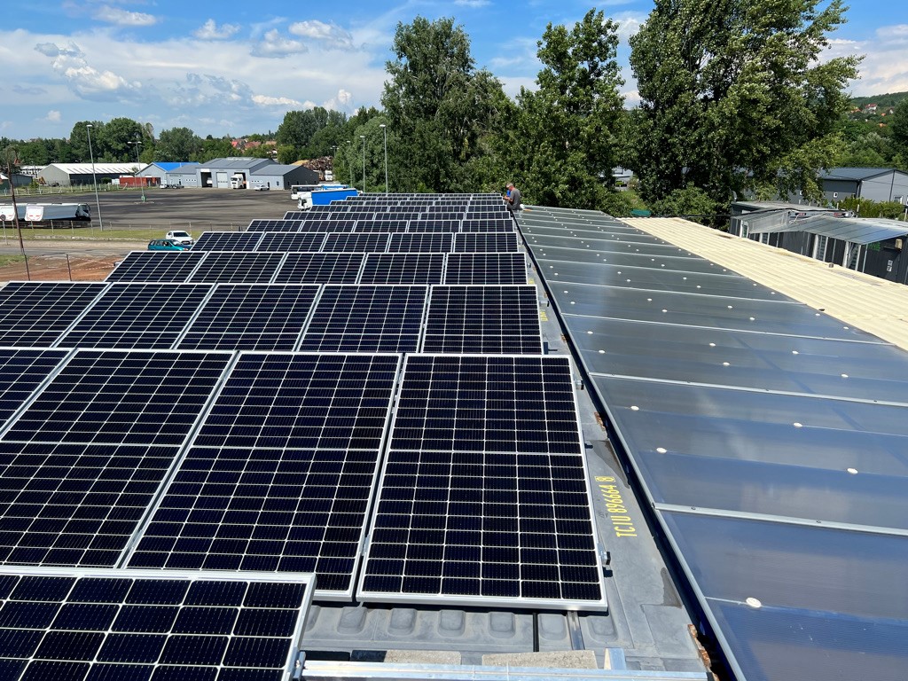 solar panels Green energy TITAN Containers Self Storage-1